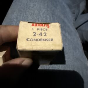 NOS FORD PART Autolite 2-42 CONDENSER NEW GENUINE FORD