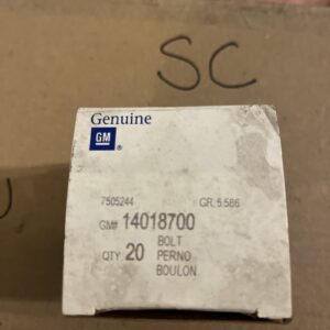 NOS GM 14018700 U-Joint Strap Bolt (Lot of 4)