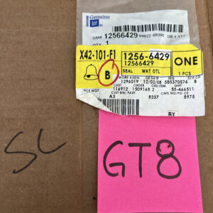 NOS Gm 12566429 Water Outlet Seal OEM
