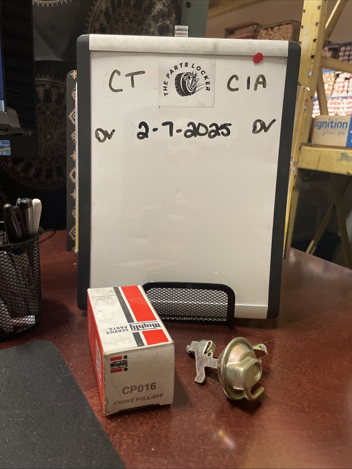 NOS Mighty CP-016 Carburator Choke Pull-Off