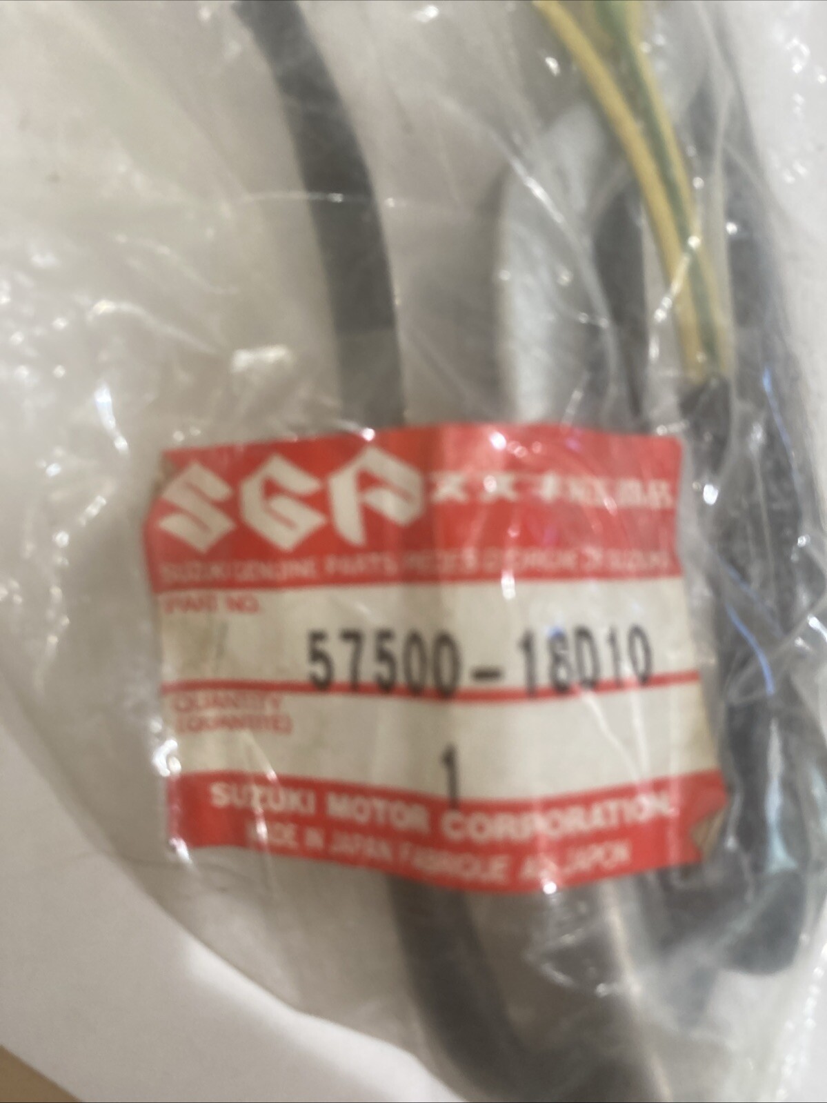 NOS SUZUKI GSX-R750 91-95 LEFT CLUTCH LEVER ASSY GSXR 600 92-93 #57500-18D10 - Image 3