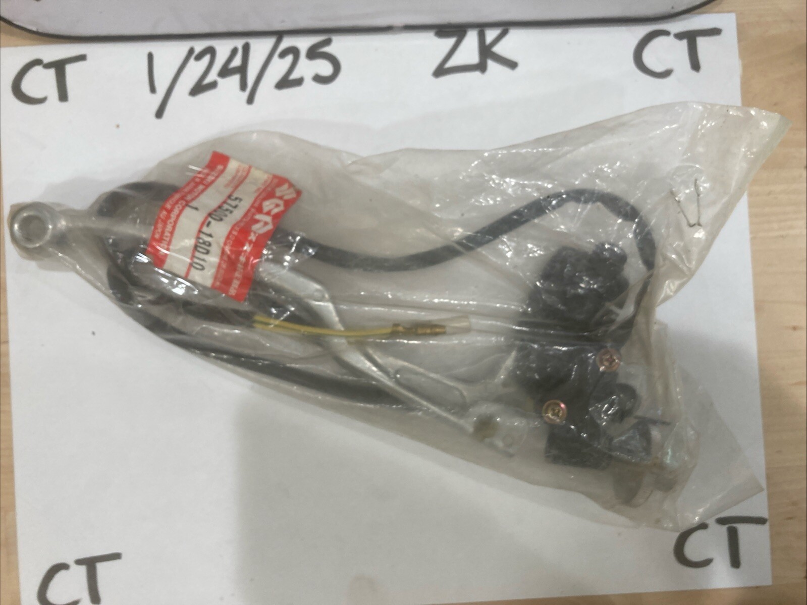 NOS SUZUKI GSX-R750 91-95 LEFT CLUTCH LEVER ASSY GSXR 600 92-93 #57500-18D10