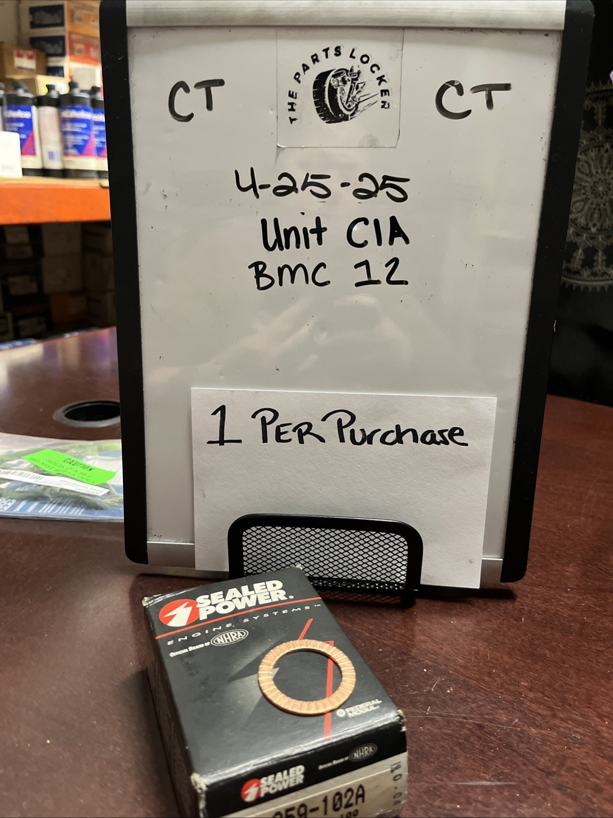 NOS Sealed Power 259-102A One Single Engine Valve Spring Shim