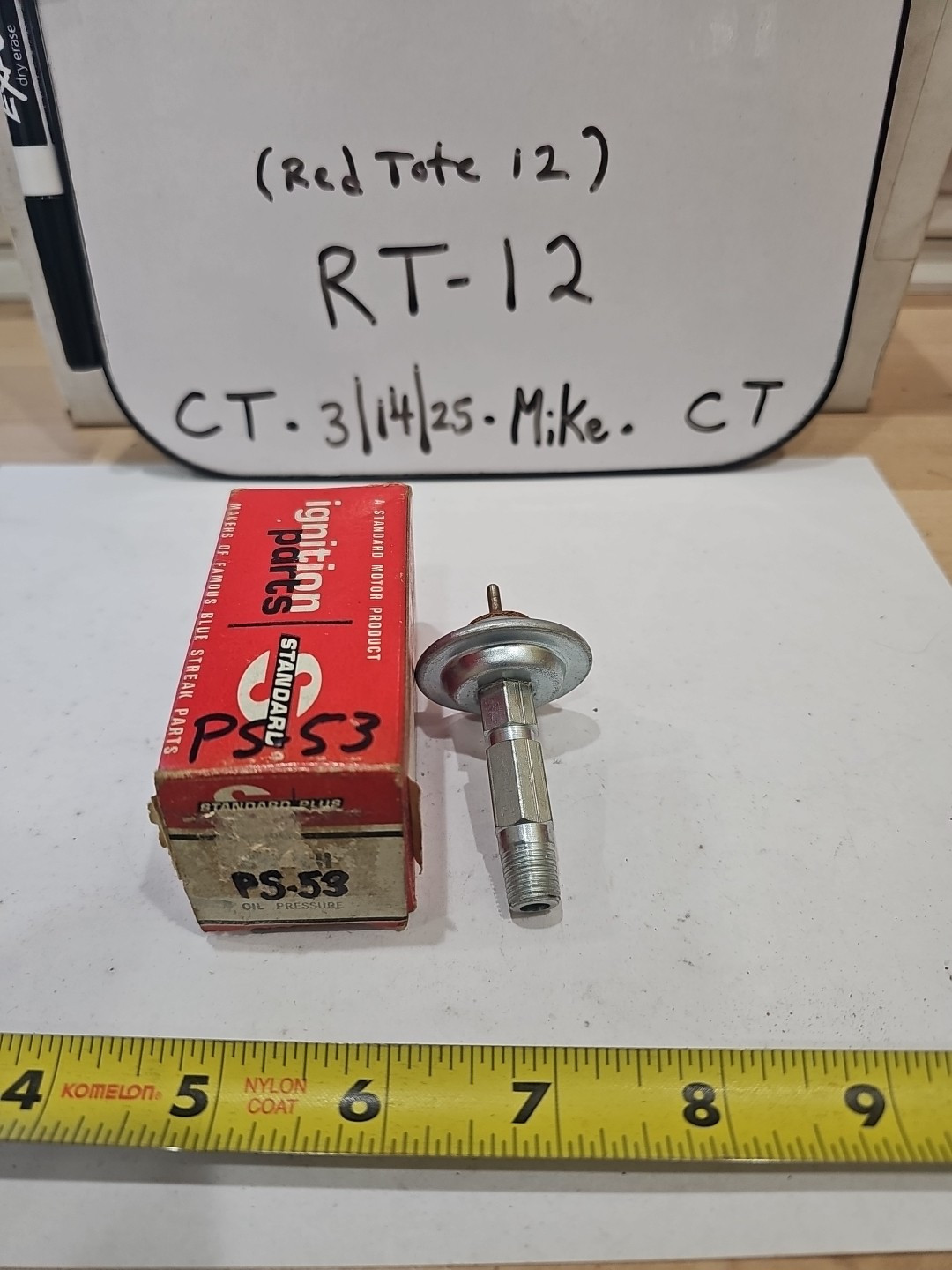 NOS Standard Oil Pressure Switch PS53 - Image 3