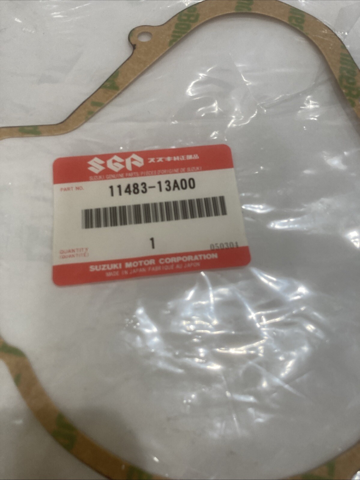 NOS Suzuki Gasket Magnet Cover 1985-1986 LT250 11483-13A00 - Image 3