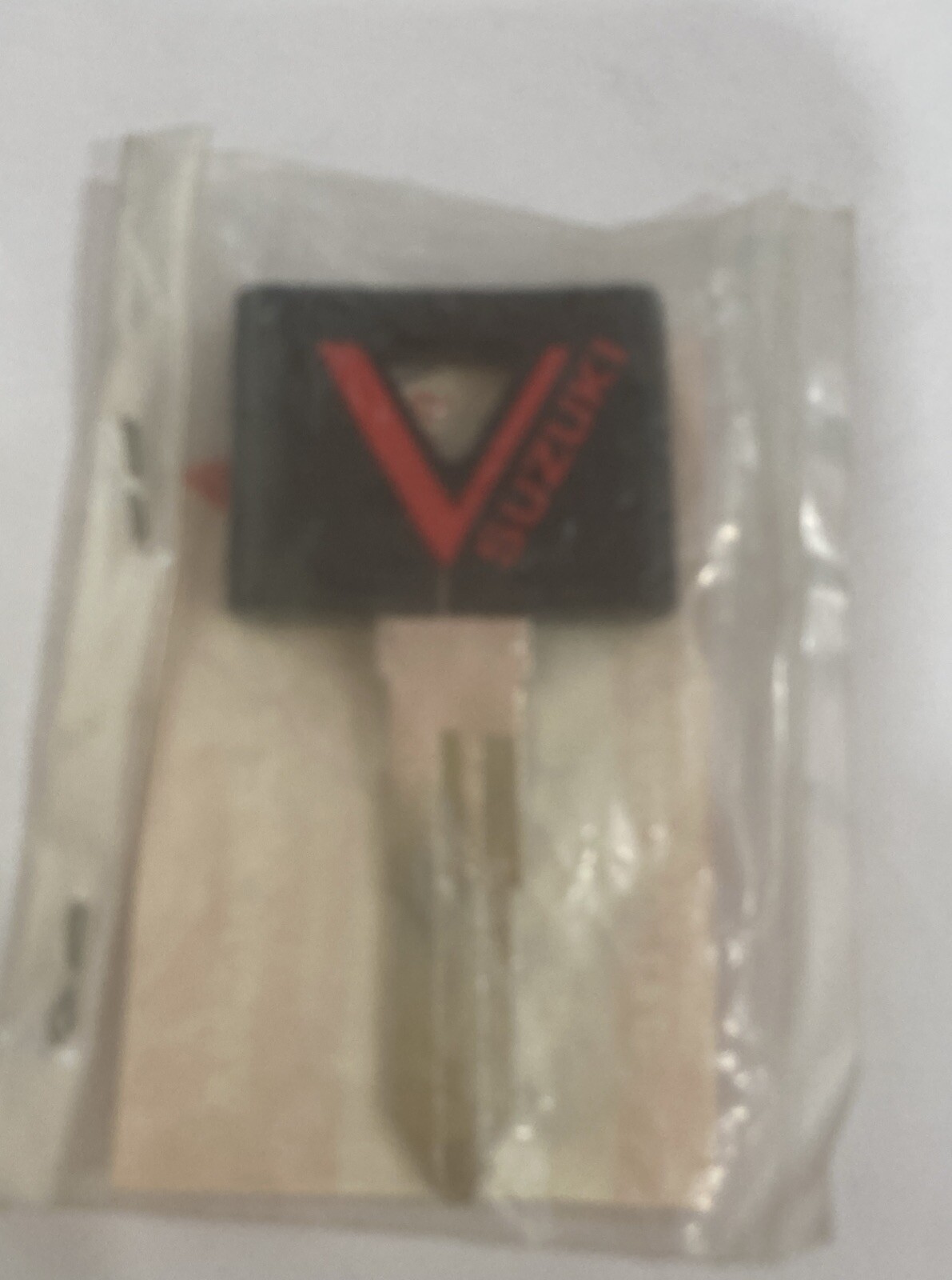 NOS Suzuki OEM Type F Blank Key 85 DR250/GV700 95 DR350 37146-03A30 - Image 4