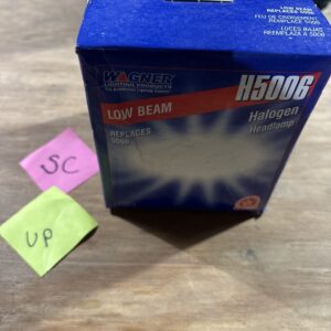 NOS Wagner Headlamp H5006 Halogen Sealed Beam Low Beam