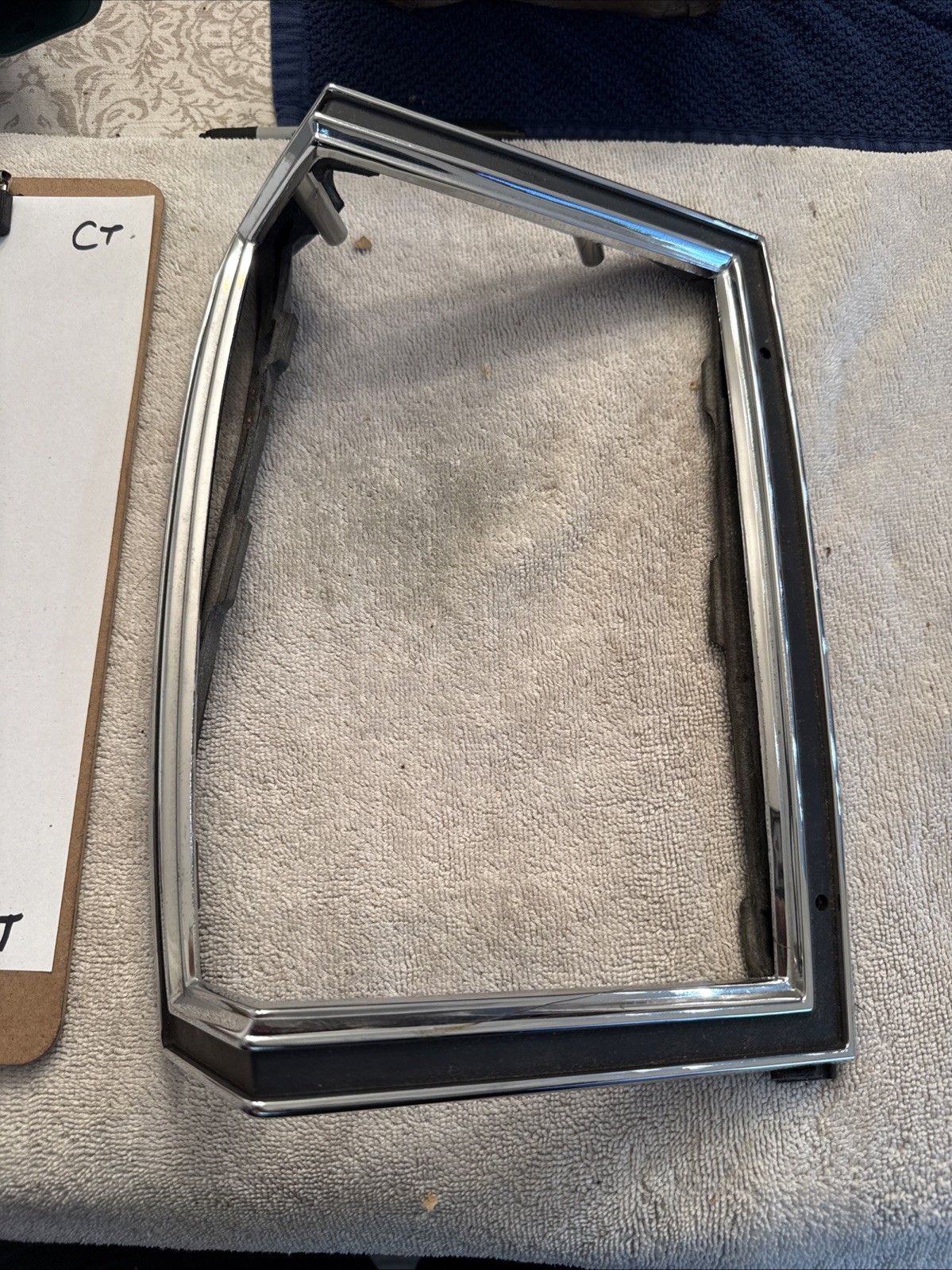 NTO 1985-1987 Pontiac Safari Station Wagon Tail Light Bezel LH Trim OEM 5932075