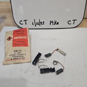 New 1963-1964 Ford alternator Brush kit, C3SZ-10347-B