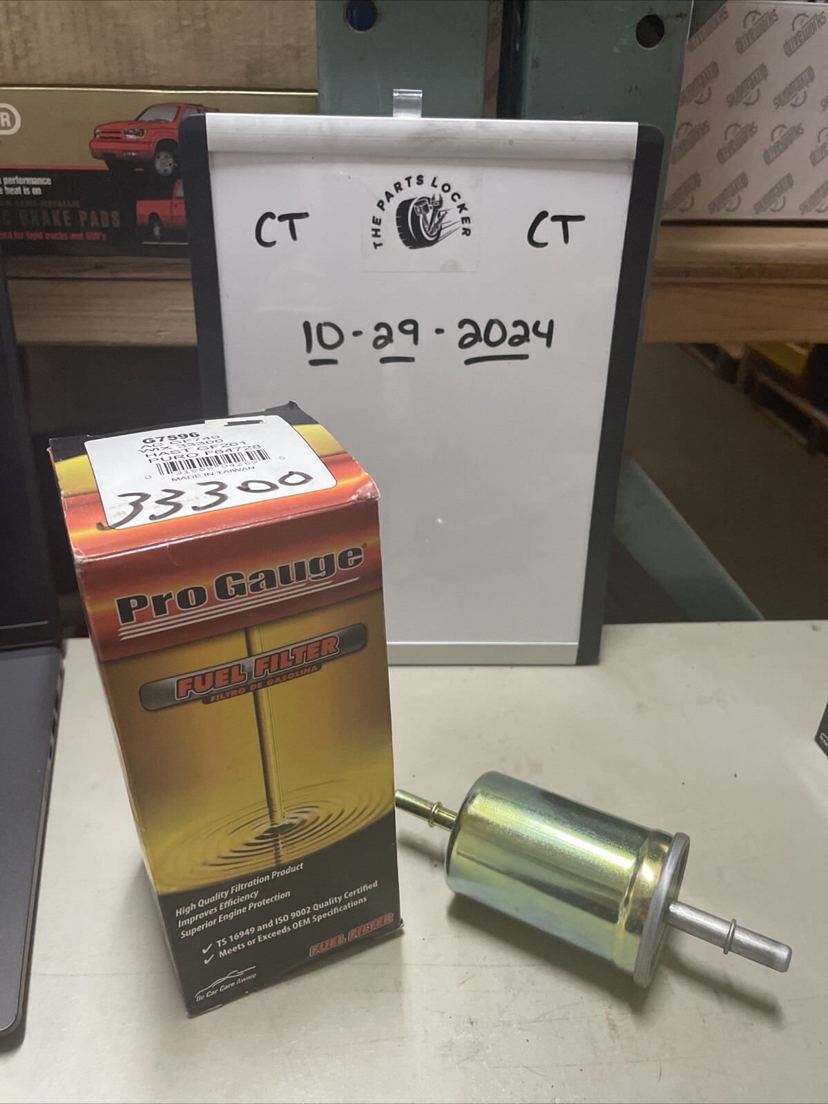 New Fuel Filter Pro Gauge G7596