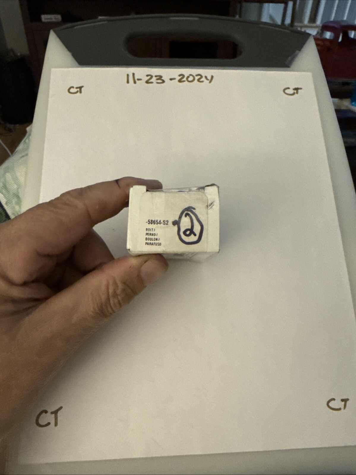 New Genuine Ford 58654-S2 Hex Head Bolt LOT OF 2 #F17