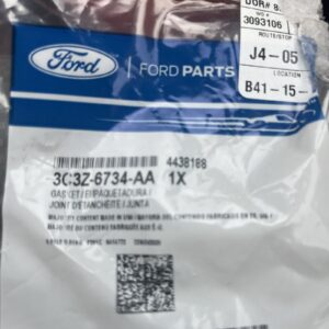 New Genuine Ford Gasket 3C3Z6734AA / 3C3Z-6734-AA OEM