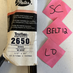 New Genuine Gates Standard 2650 4L650 Truflex V-belt NOS