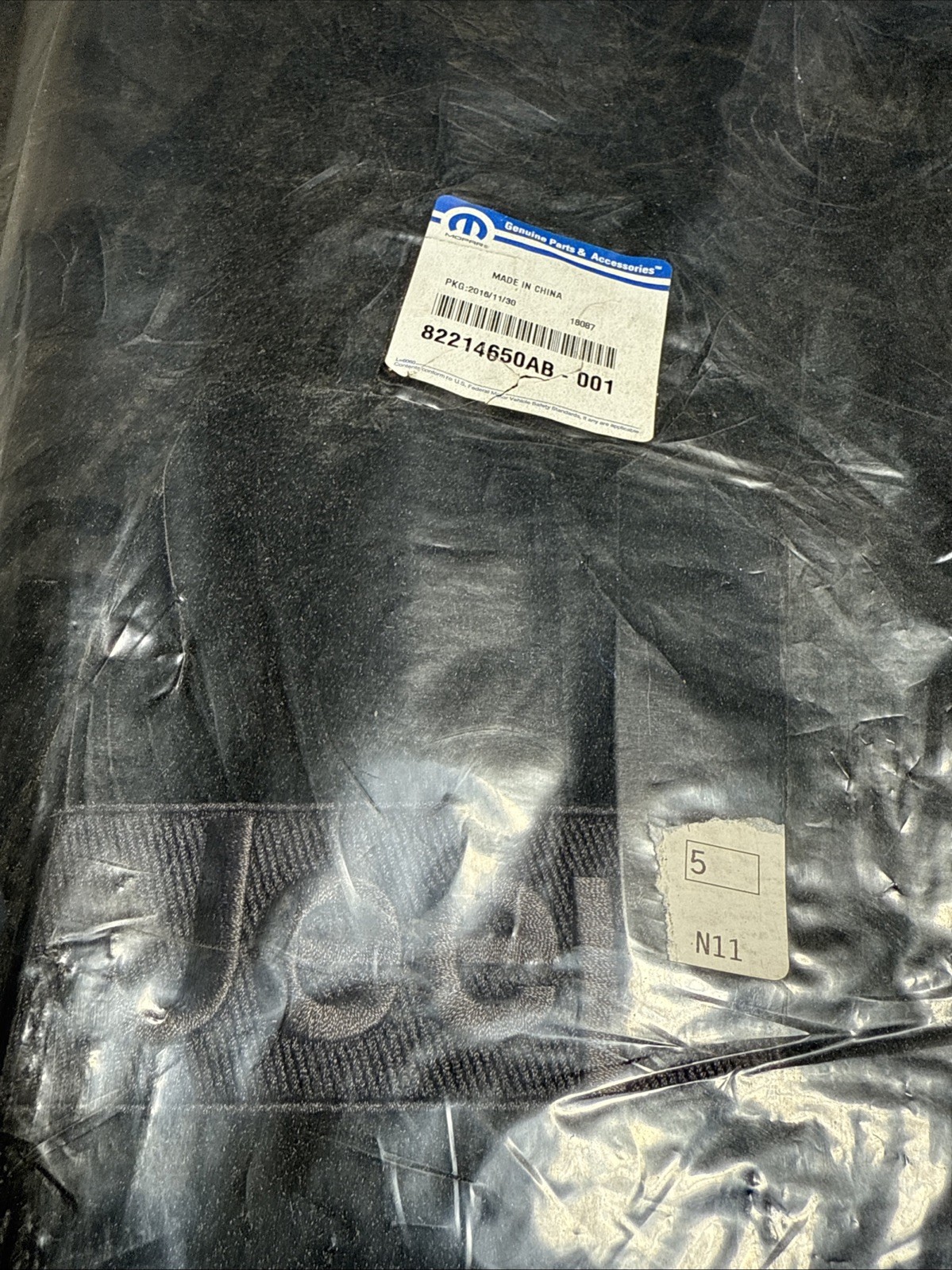 New Genuine Mopar Mat Kit Cargo 2017-2023 OE 82214650AB - Image 3