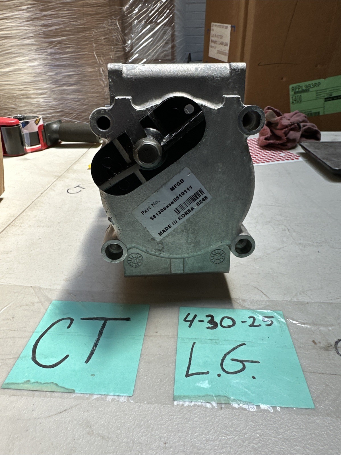 New OEM Carquest 010311 Visteon 58169/ Fs10 Compressor for Ford - Image 6