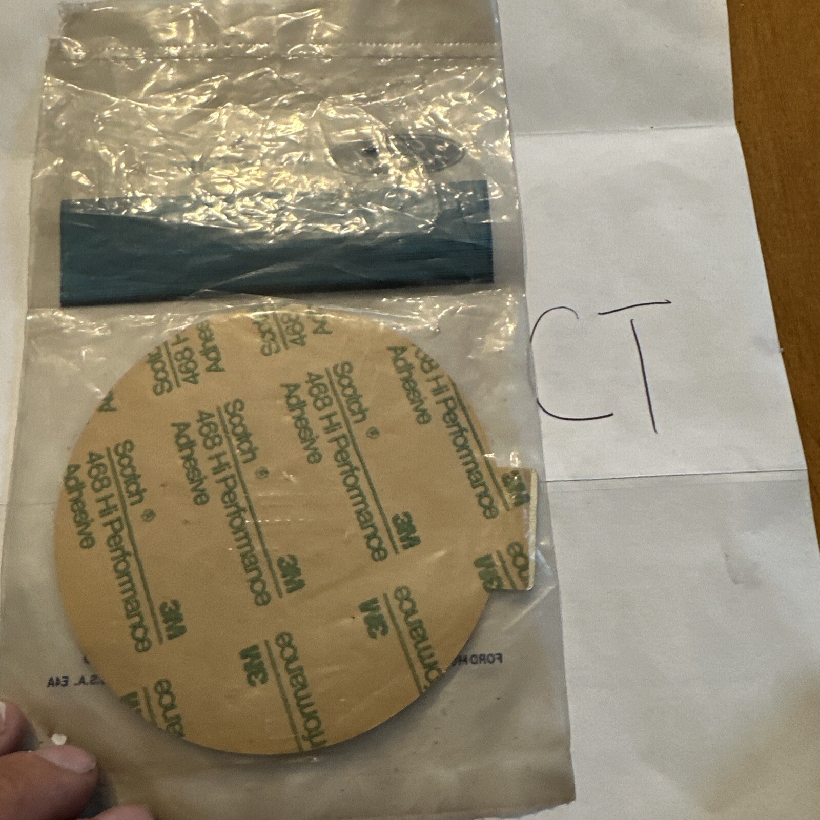 New OEM Ford E14Y-1137-A Mercury Cougar Wheel Hub Cap/ Applique NOS - Image 3