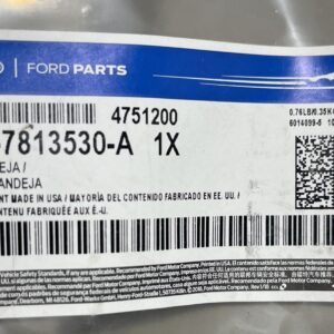 New OEM Ford Utility Tray Interior Genuine 7L1Z-7813530-A