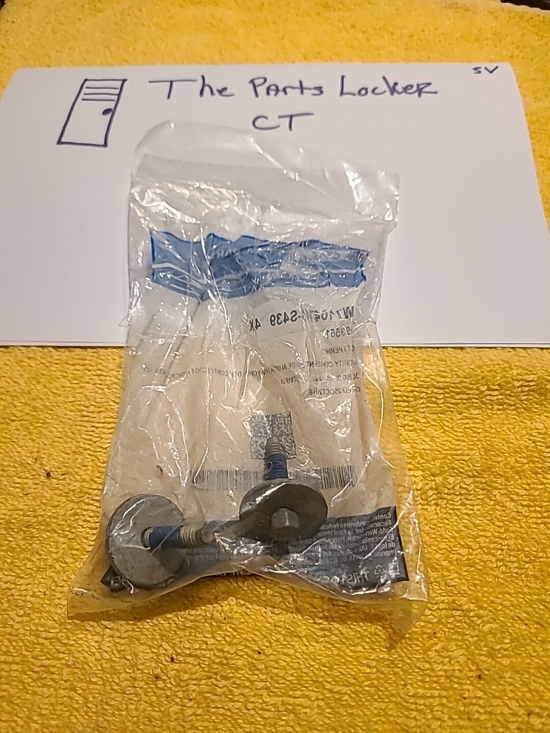 New OEM Ford W710478-S439 Grille Bumper Cover Bolt & Washer Assemblies Qty 2 NOS - Image 3