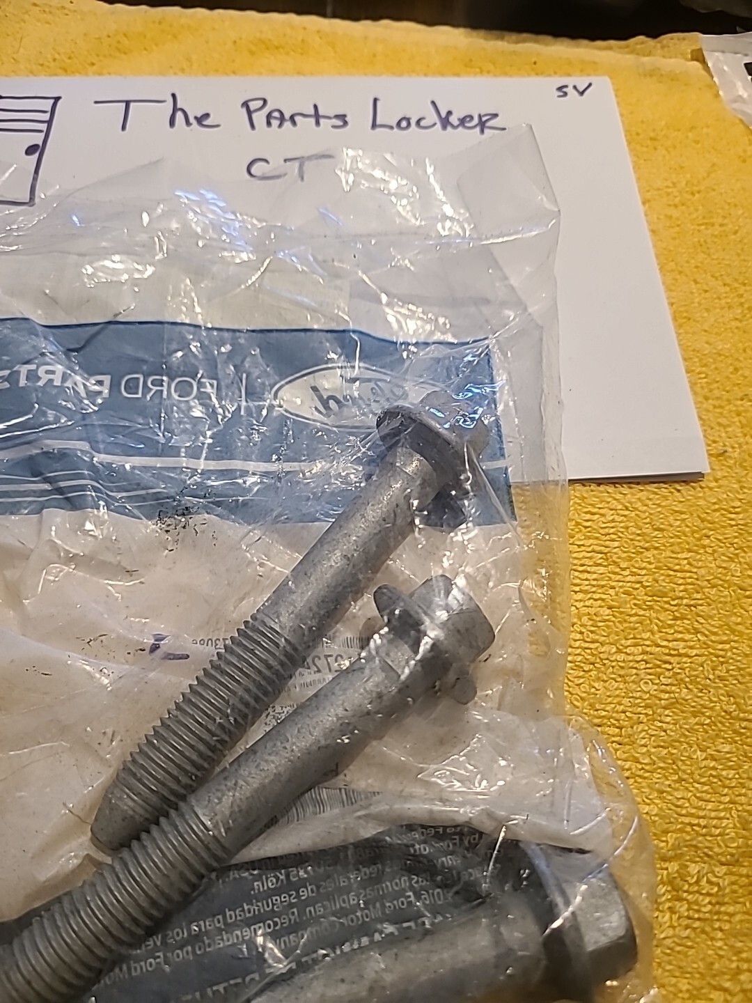 New OEM Ford W712724-S439, 4773086 Differential Carrier Inner Bolt NOS - Image 3