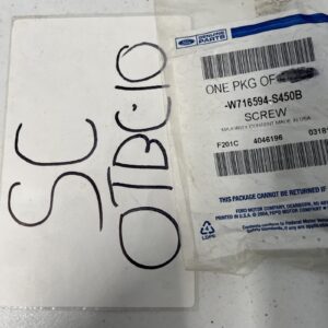 New OEM Genuine Ford W716594-S450B Applique Screw NOS