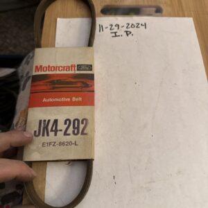New OEM Motorcraft JK4-292, E1FZ-8620-L Serpentine Belt NOS