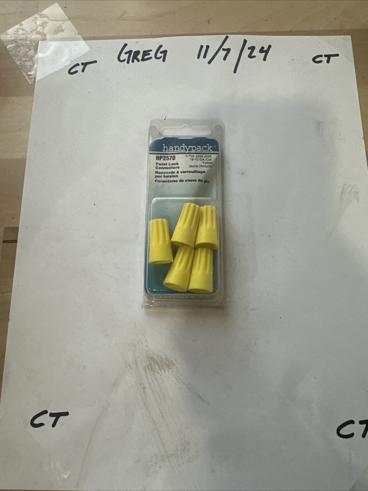 New SMP Handy Pack Wire Terminal Clip HP2570