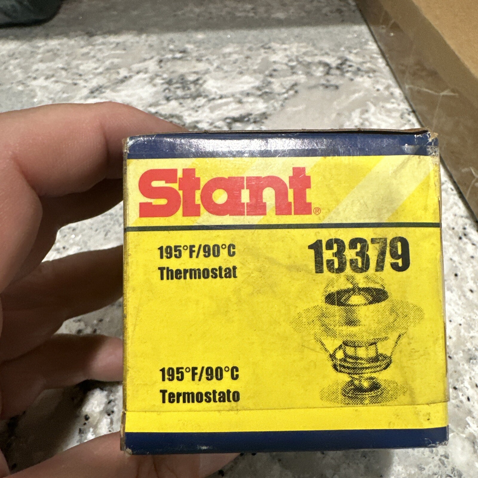 New Stant 13379 Thermostat with Stainless Steel Assembly 195 Degrees Fahrenheit
