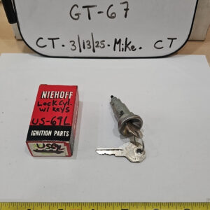 Niehoff / Standard US-69L / LC20 Chevy Impala Belair Caprice cylinder w keys