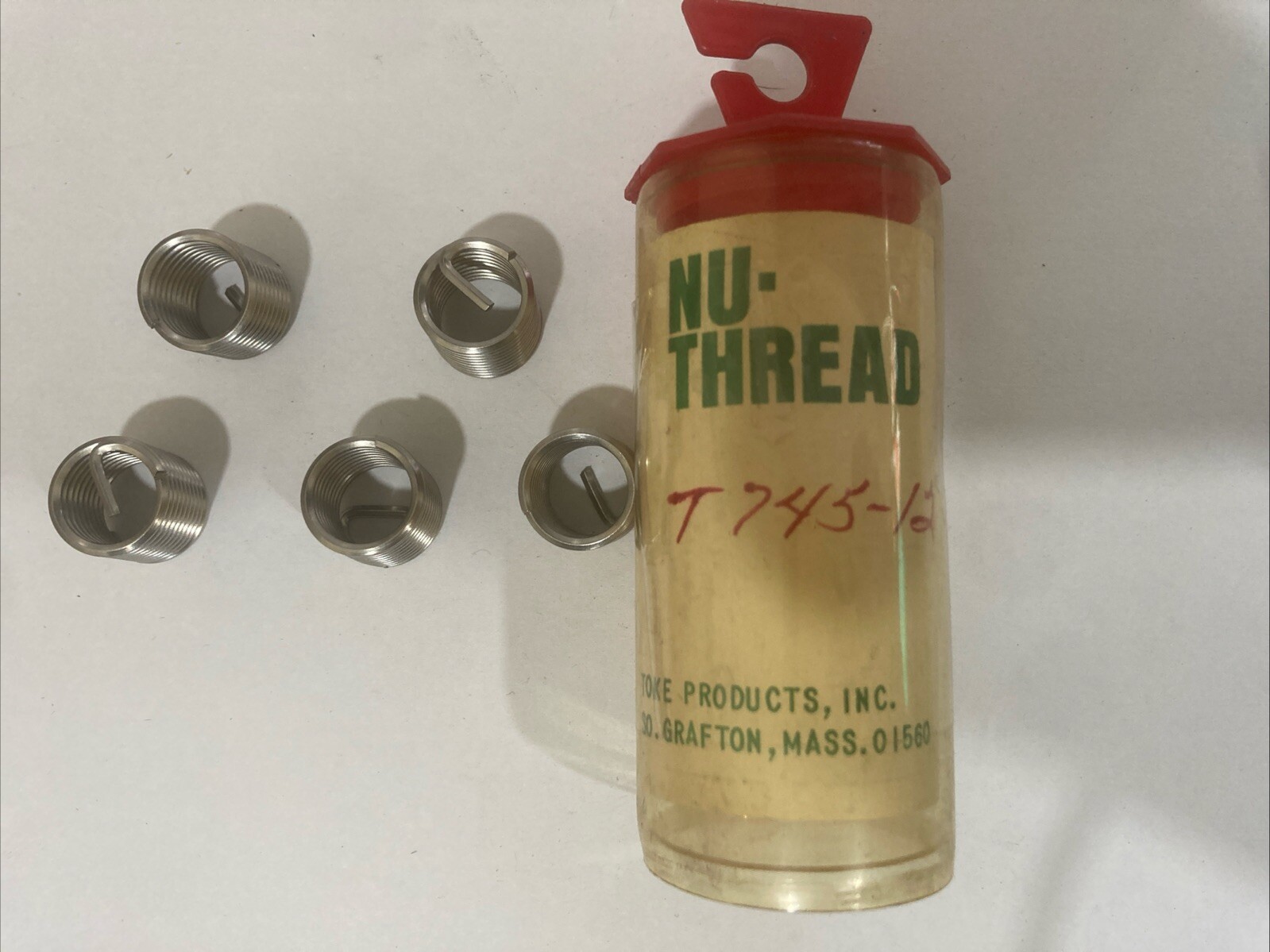 Nu-Thread T745-12 (5 Pieces In Pack) Rethreading File for Hydraulic Fittings - Image 3