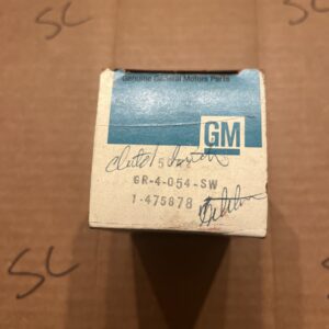 OE 1980 Vintage Chevrolet Safety Starting Switch ~ GM Part # 475878 NOS
