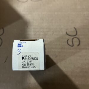 OEM GM 15028528 Key Door Ignition Lock key Blank Uncut