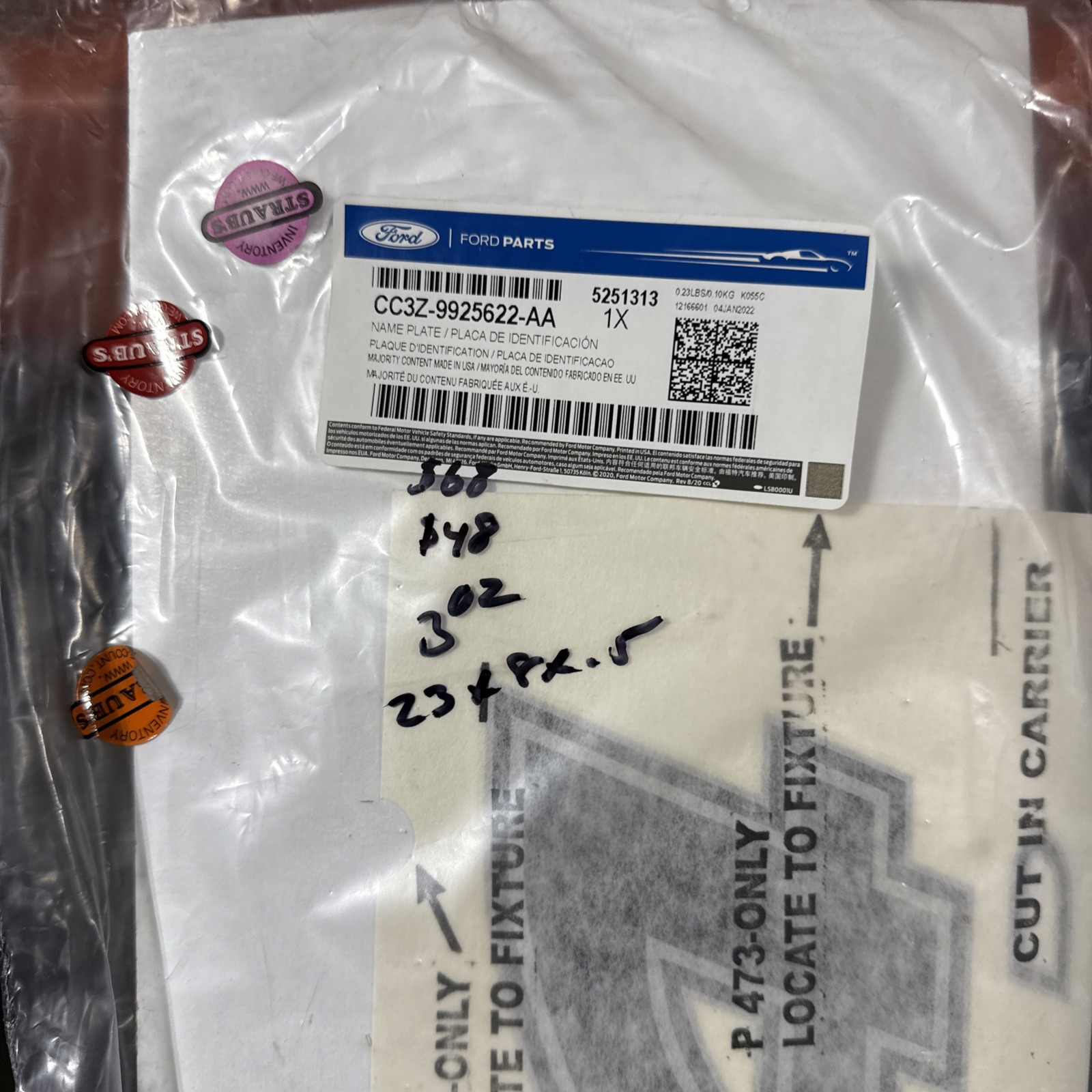 🔥OEM NEW 2012-2016 Ford F-Series FX4 Off Road 4x4 4WD Decal F-150 CC3Z9925622AA