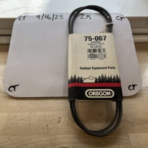 Oregon 75-067 Belt Set (Replaces Ariens 072074) - NOS 2 Belts