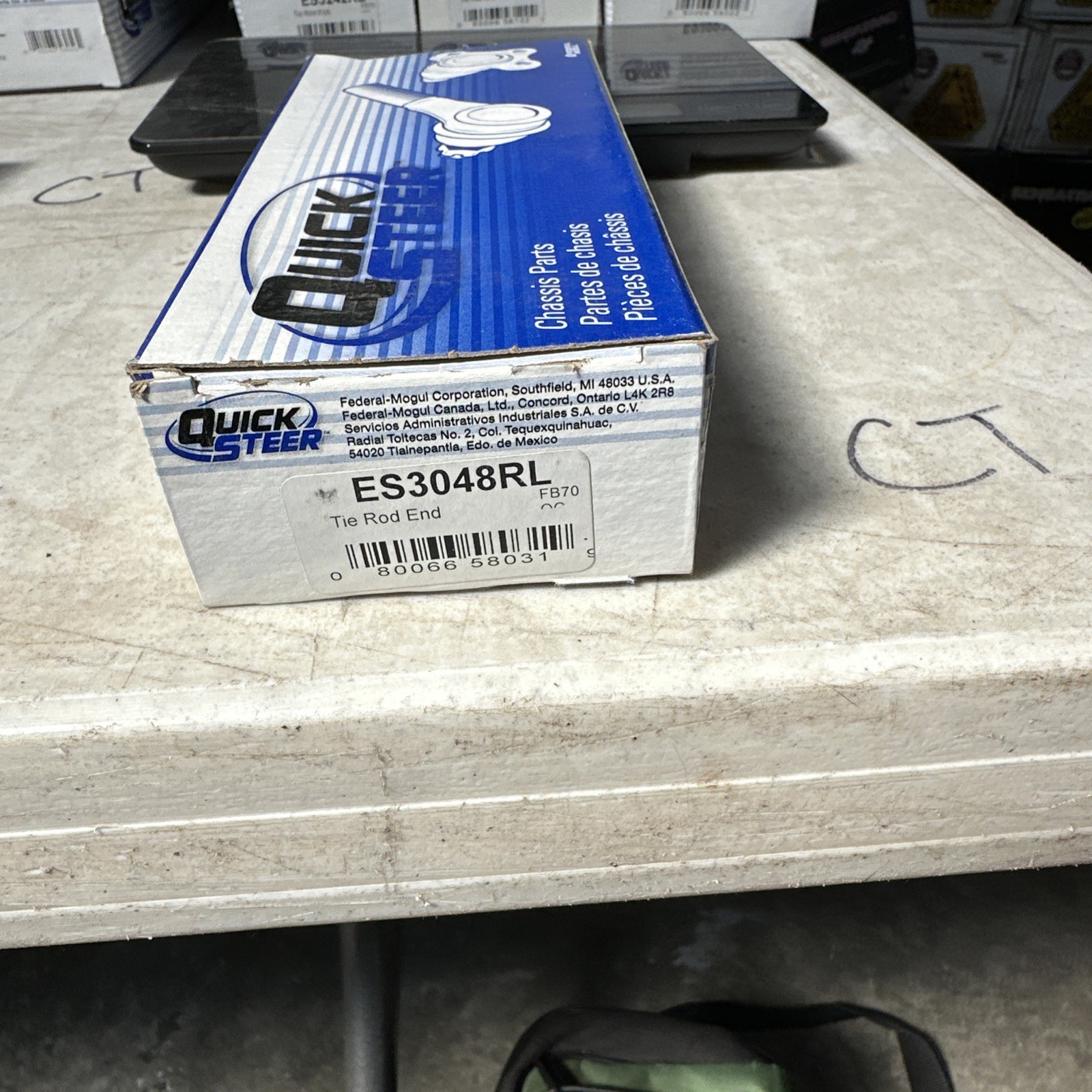Outer Tie Rod End Quick Steer (ES3048RL)