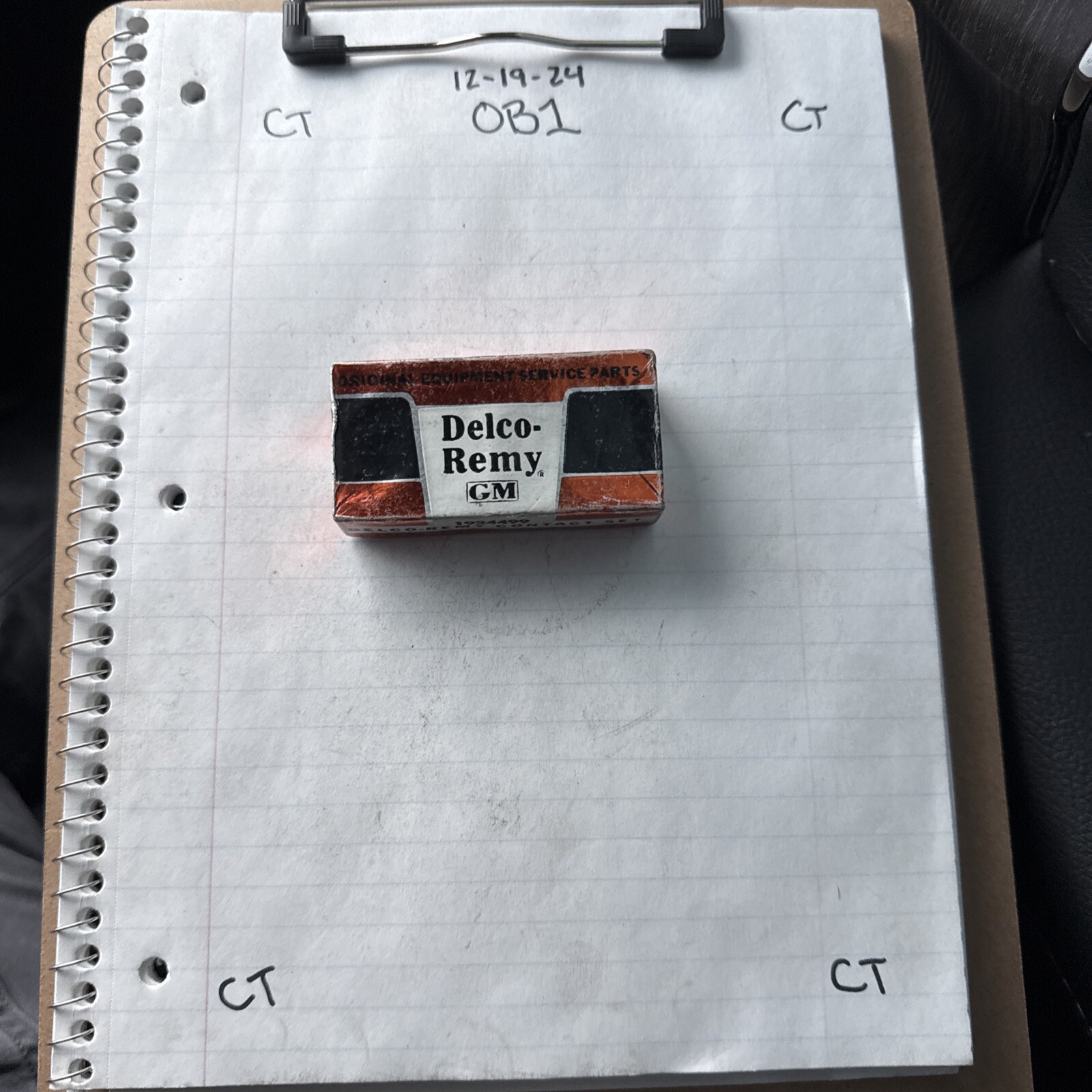 POINTS & CONDENSER 53-57 CHEVROLET CADILLAC BUICK GMC NASH 1924499