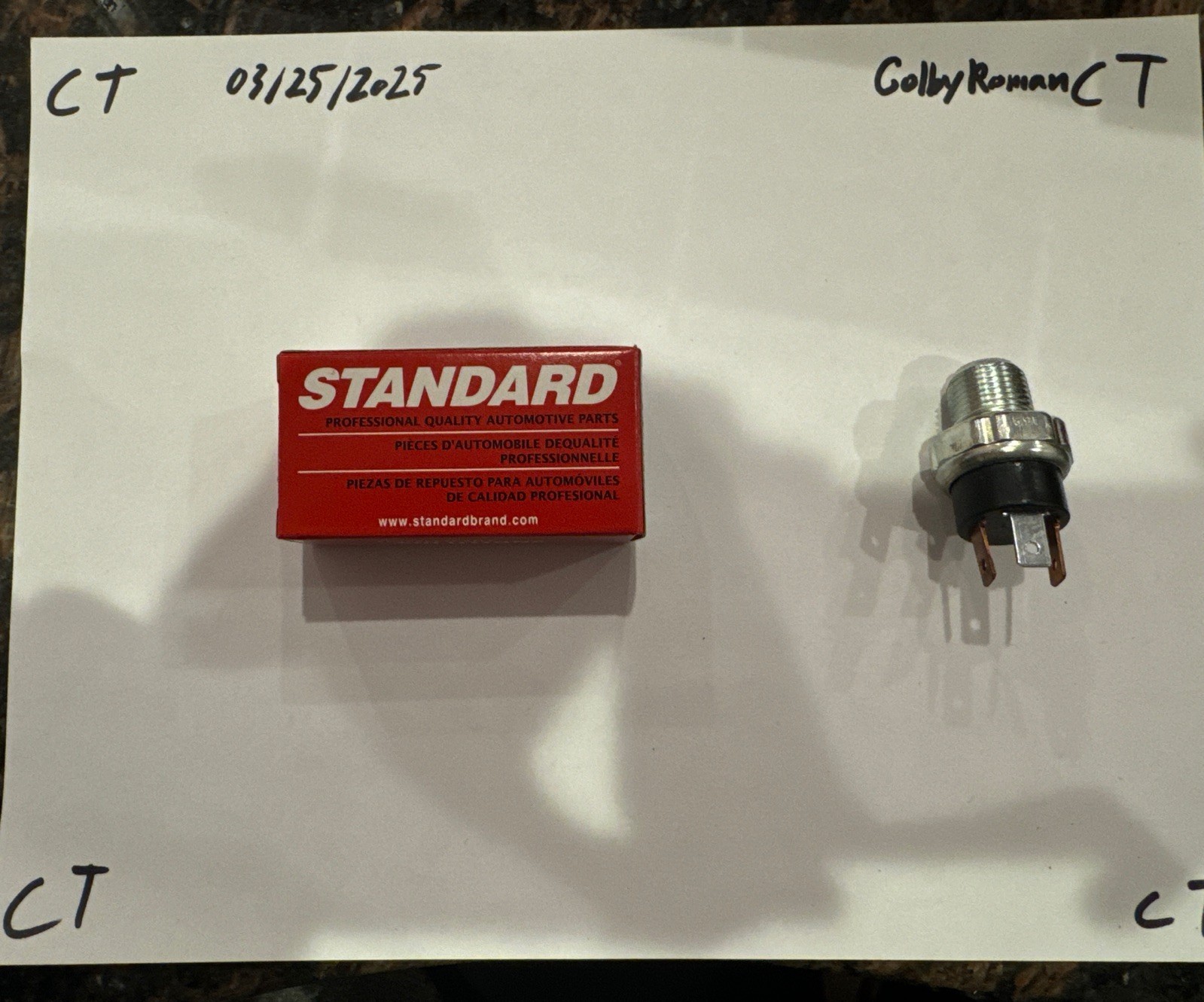 PS139 Engine Oil Pressure Sender With Light Fits DODGE & PLYMOUTH 1978-87