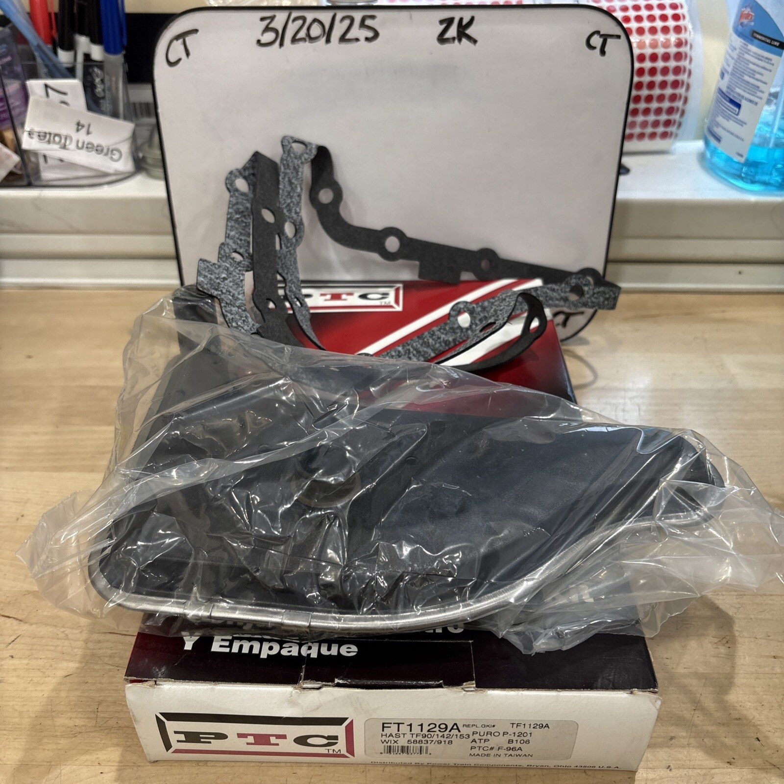 PTC F-96A Auto Transmission Filter Kit (FT1129A)