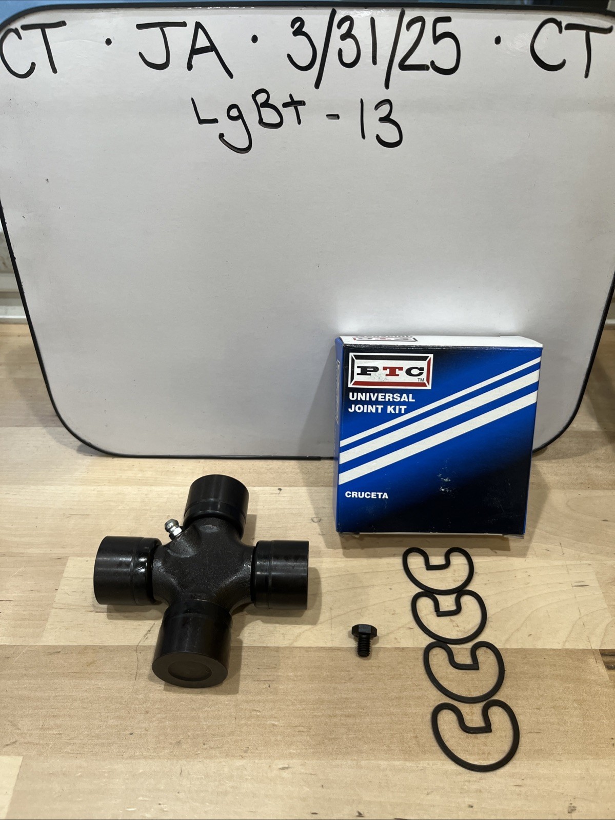 PTC Universal Joint Kit PT 331 Replaces Spicer 5-130Replaces Precision 578SJ