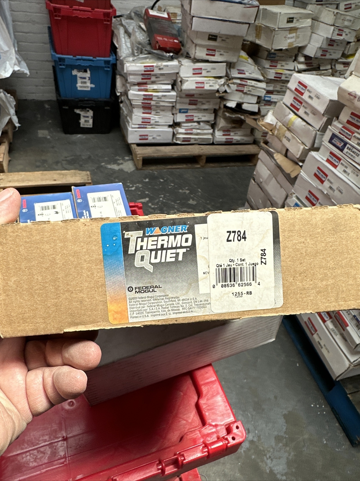 Parking Brake Shoe Rear Wagner Z784