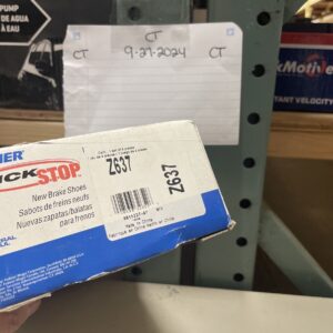 Parking Brake Shoe Wagner Z637