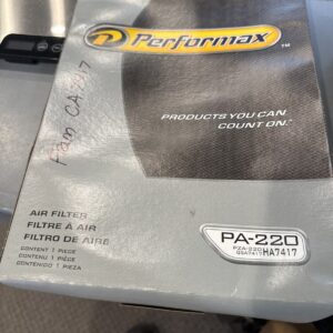 Performax Pa-220 Alt # CA7417 Air Filter fits OE