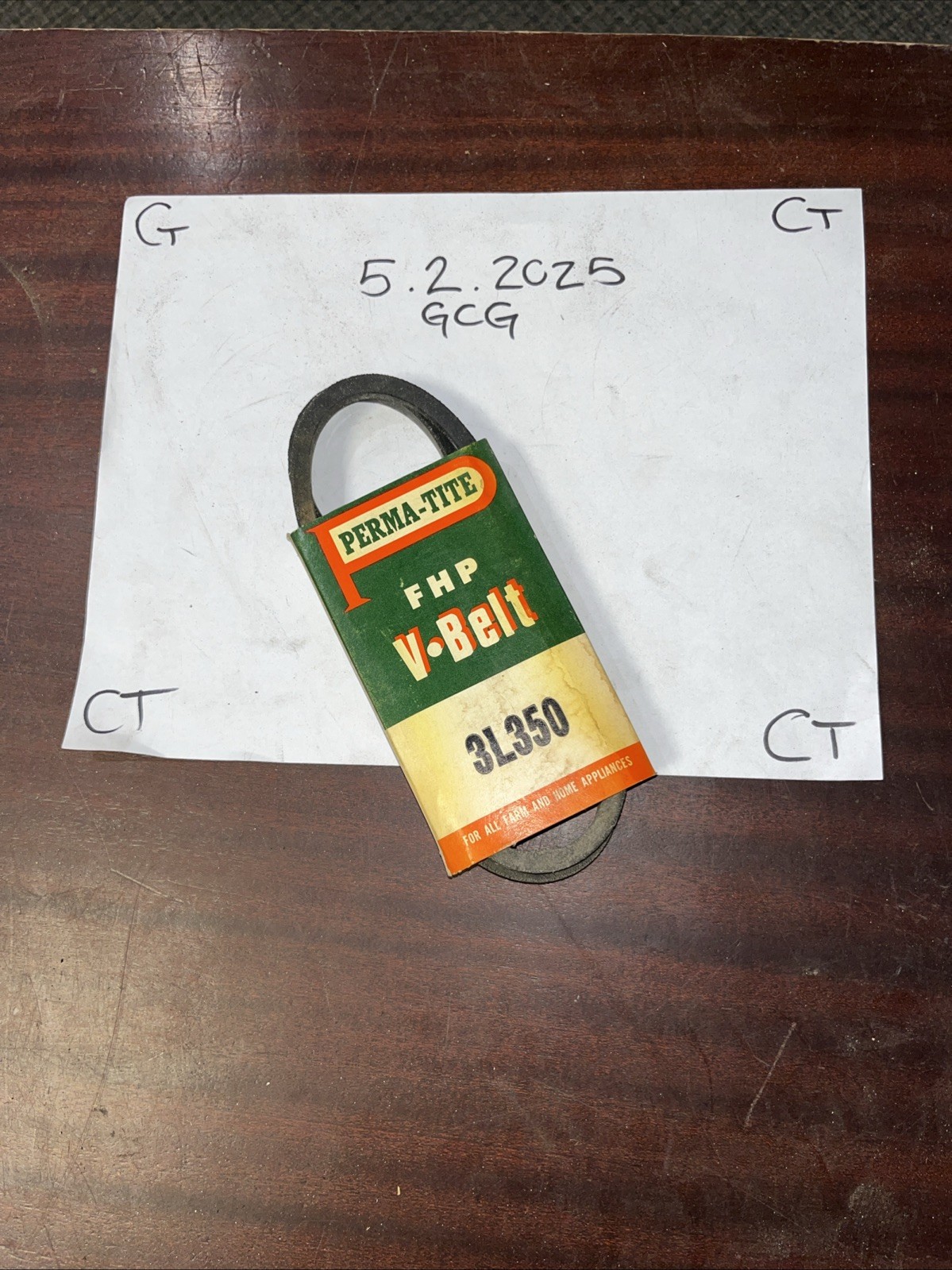 Perma Tite V Belt 3L350