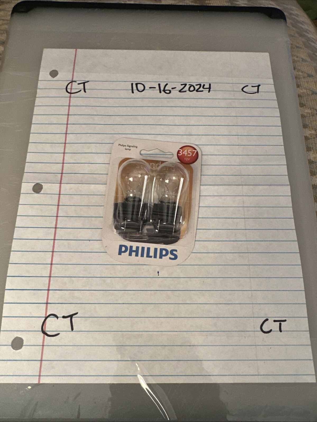 Philips 3457B2 Tail Light Bulb for Electrical Lighting Body Exterior uq