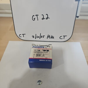 Pioneer EP-37 7/16" 11mm Steel Concave Expansion Freeze Plug *Sold Separately*