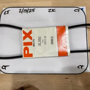 Pix Belts 3L350 V-Belt 3/8 X 35