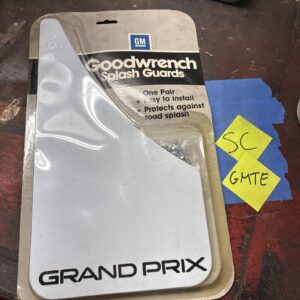 Pontiac Grand Prix Splashguard Mudflaps Vintage GM OEM 12341649 NOS