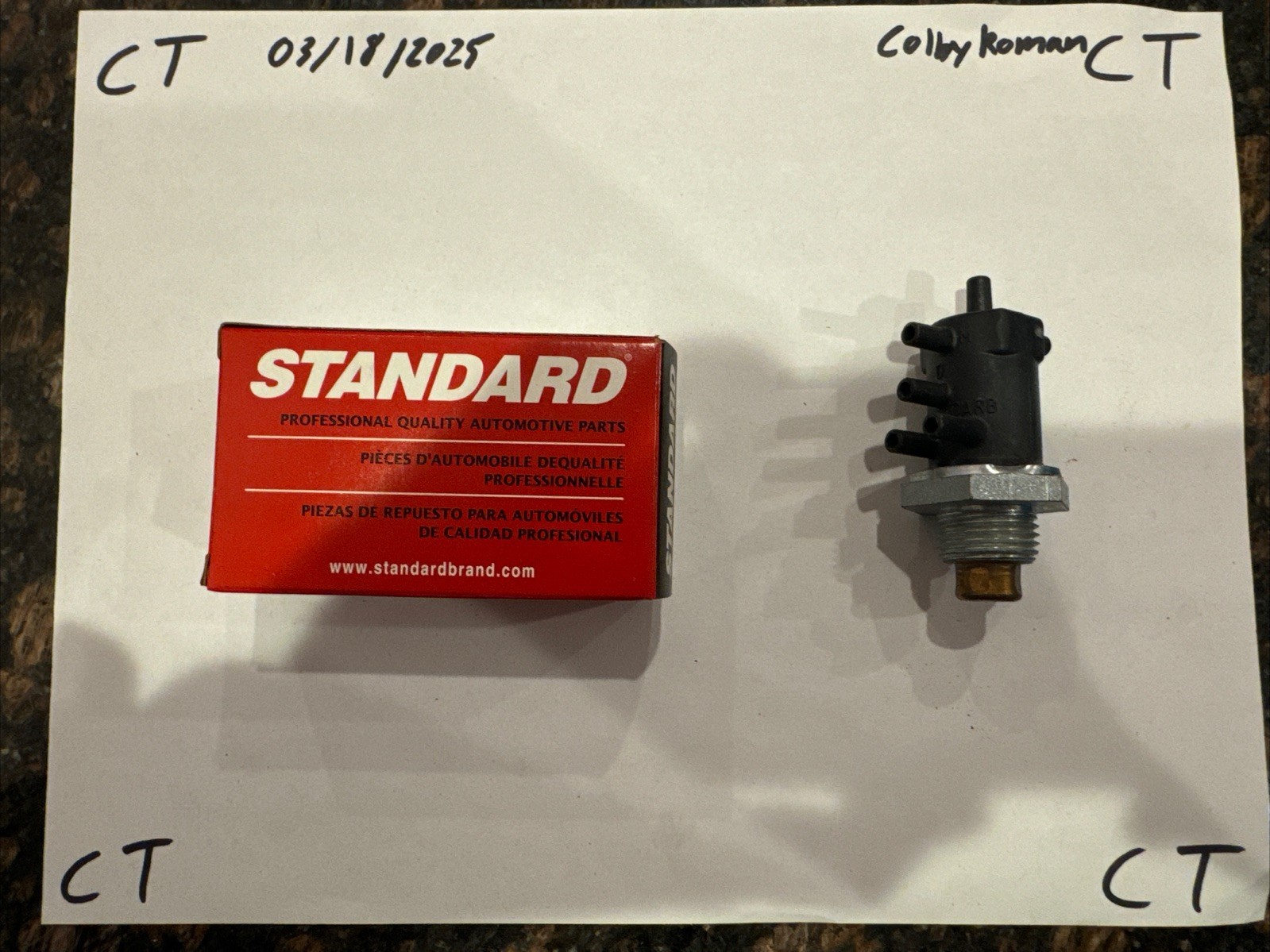 Ported Vacuum Switch Standard Rare PVS-8 ORIGINAL STYLE NEW VINTAGE Rare