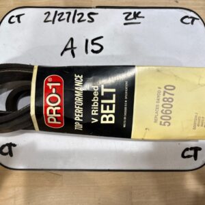 Pro-1 V Ribbed Serpentine Belt Replaces Dayco 5060870 & K060870