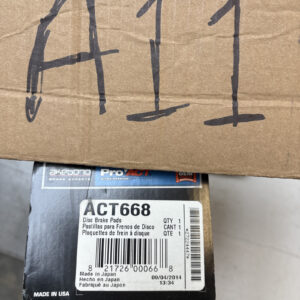 ProACT Disc Brake Pad Set Front ACT668 D10600M892 for Nissan 200SX Sentra