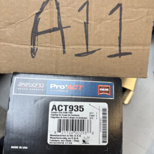 ProACT Disc Brake Pad Set Rear ACT935 for Ford Lincoln Expedition Navigator